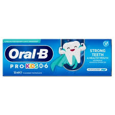 Oral-B Pro-Kids 0-6 Toothpaste 50ml | High Quality Tissue Product Online - Product Image Oral-B Pro-Kids 0-6 Toothpaste 50ml | High Quality Tissue Product Online - Product Image